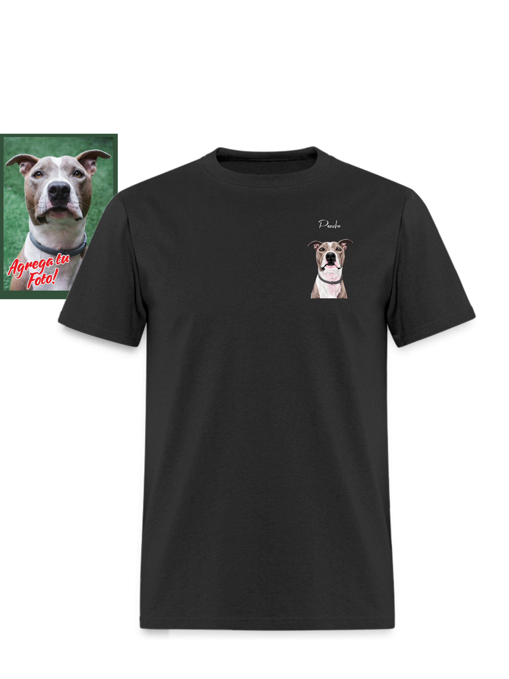 Playera Unisex Mascota Personalizado
